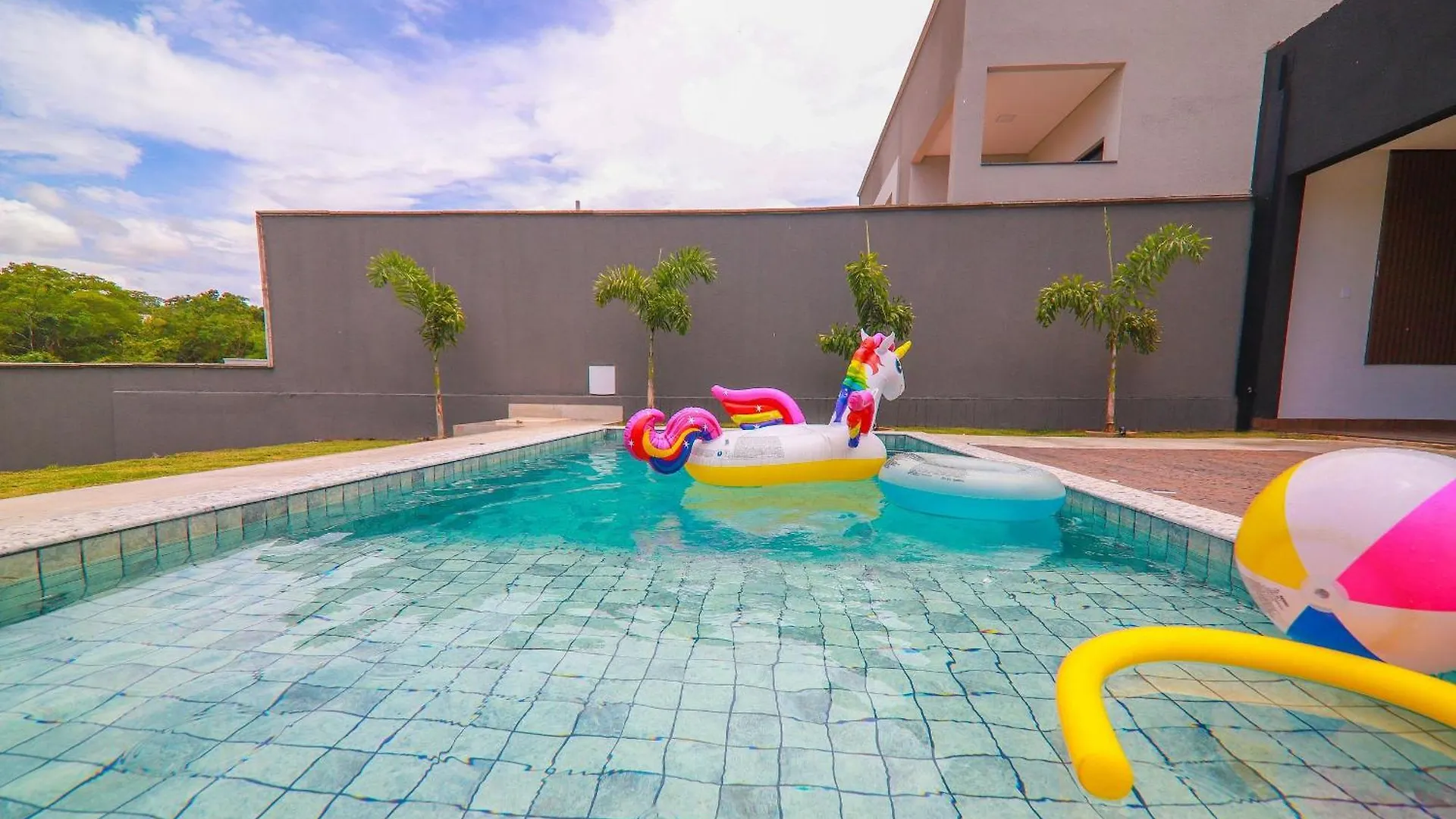 Villa Refugio Familiar: Piscina Quente, Prainha E Wi-Fi à Caldas Novas Brésil